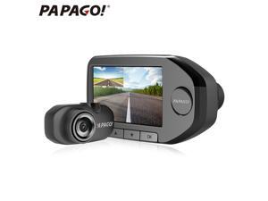 PAPAGO Gosafe360 2.7" LCD Screen Dual Lens 1080P Car DVR with Front 160 Degree and Rear 120 Degree Cams HD Night Vision Support External GPS - Black PAPAGO Gosafe360 2.7" LCD Screen Dual Lens 1080P Car DVR with Front 160 Degree and Rear 120 Degree Cams HD Night Vision Support External GPS - Black