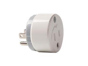 WR02W WiFi US Smart Plug Remote Control Appliance App Timing Function PC+ABS - White WR02W WiFi US Smart Plug Remote Control Appliance App Timing Function PC+ABS - White