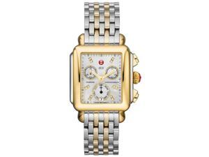 Michele Signature Deco Mother of Pearl 18kt Yellow Gold-plated Watch MWW06P0001 Michele Signature Deco Mother of Pearl 18kt Yellow Gold-plated Watch MWW06P0001