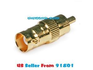 WennoW BNC Female to RCA Male Adaptor - Gold Plated w15 WennoW BNC Female to RCA Male Adaptor - Gold Plated w15