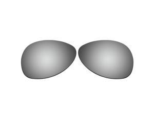 ACOMPATIBLE Replacement Lenses for Oakley Plaintiff Sunglasses OO4057 (Titanium Mirror - Polarized)