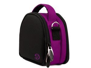 VanGoddy Purple Mini Laurel Camera Case VanGoddy Purple Mini Laurel Camera Case