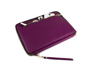 VanGoddy Purple with Black Trim Irista Sleeve Case for 8.9 to 10.1 inch devices VanGoddy Purple with Black Trim Irista Sleeve Case for 8.9 to 10.1 inch devices