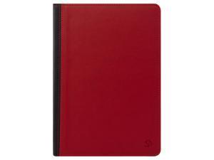 VanGoddy Red with Black Mary Portfolio Book Style Case Smart Cover for Apple iPad Air VanGoddy Red with Black Mary Portfolio Book Style Case Smart Cover for Apple iPad Air