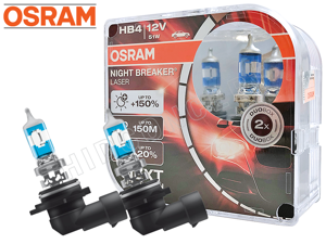 OSRAM H4 12V 60/55W 4200K 64193CBI Cool Blue Intense Hi/lo Beam Headlight 2X