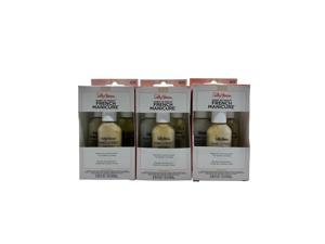 Sally Hansen Hard as Nails French Manicure Sheer Romance 045 OZ Set of 3