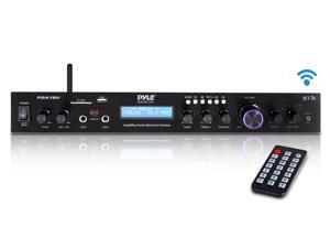 Home Theater Amplifier Audio Receiver Sound System with Bluetooth Wireless Streaming, MP3/USB/SD/AUX/FM Radio (200 Watt) (PDA7BU) Home Theater Amplifier Audio Receiver Sound System with Bluetooth Wireless Streaming, MP3/USB/SD/AUX/FM Radio (200 Watt) (PDA7BU)