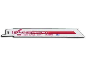 Milwaukee Electric Tool - 48-01-6188 - Sawzall Saw Blade, Bi-Metal, 18 TPI, 0.035 in. Thick, 9 L x 3/4 W in.