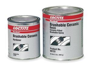 Loctite - 98733 - Ceramic Epoxy with Temp. Range of Up to 200 F, Gray Loctite - 98733 - Ceramic Epoxy with Temp. Range of Up to 200 F, Gray