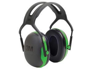 3M - X1A - 22dB Over-the-Head Ear Muffs, Black, Green 3M - X1A - 22dB Over-the-Head Ear Muffs, Black, Green