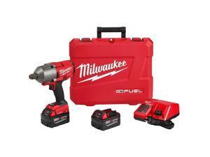 Milwaukee Electric Tool - 2864-22 - 3/4 Cordless Impact Wrench Kits, 18.0 Voltage, 1500 ft.-lb. Max. Torque, Battery