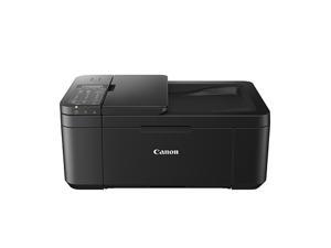 Canon PIXMA TR4520 ESAT (Black): Approx. 8.8 ipm Black Print Speed Wireless InkJet MFC / All-In-One Color Printer - Black