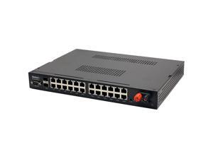 Netonix - WS-26-400-IDC - Netonix Managed POE Switch, 24 1G Poe Copper Ports, 2 SFP Ports, 48V Netonix - WS-26-400-IDC - Netonix Managed POE Switch, 24 1G Poe Copper Ports, 2 SFP Ports, 48V