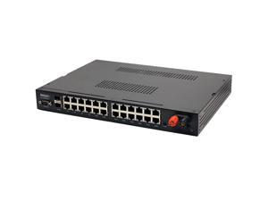 Netonix - WS-26-500-DC - Netonix Managed POE Switch, 24 1G PoE Ports, 2 SFP Ports, 24V-48V PoE Netonix - WS-26-500-DC - Netonix Managed POE Switch, 24 1G PoE Ports, 2 SFP Ports, 24V-48V PoE