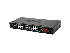 Netonix - WS-26-DC - Netonix Managed POE Switch, 24 1G PoE Ports, 2 SFP Ports, 48V-54V Netonix - WS-26-DC - Netonix Managed POE Switch, 24 1G PoE Ports, 2 SFP Ports, 48V-54V