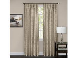Achim Windsor Pinch Pleat Window Single Curtain Panel, 34 Inches x 84 Inches, Camel Achim Windsor Pinch Pleat Window Single Curtain Panel, 34 Inches x 84 Inches, Camel