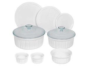 CorningWare French White 10 piece Set 1117223 CorningWare French White 10 piece Set 1117223