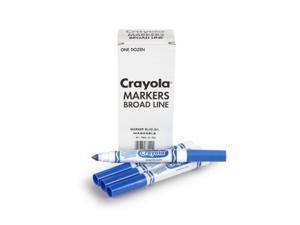 Crayola Bulk Ultra-Clean Washable Markers, Conical Tip-Blue 58-7800-042 Crayola Bulk Ultra-Clean Washable Markers, Conical Tip-Blue 58-7800-042