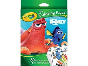 Crayola Mini Coloring Pages-Finding Dory 04-2008 Crayola Mini Coloring Pages-Finding Dory 04-2008