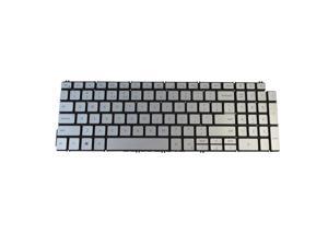 Silver Non-Backlit Keyboard for Dell Inspiron 5501 5502 5508 5509 5584 5590 5591 5593 5594 5598 7590 7591 7791 Laptops