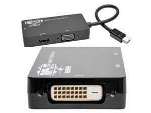 Tripp Lite 6In Mini Displayport To Vga / Dvi / Hdmi Adapter Converter 4Kx 2K 6" Tripp Lite 6In Mini Displayport To Vga / Dvi / Hdmi Adapter Converter 4Kx 2K 6"