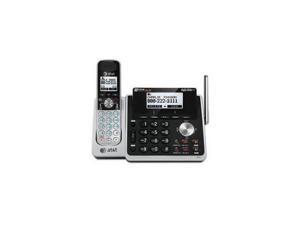 AT&T 2-Line Answering Machine System 4 Cordless Phone Handset TL88102 3 88002 