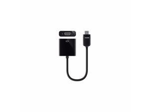 Belkin Hdmi to Vga + 3.5mm Audio Adapter Video Converter - Black - F2CD058 Belkin Hdmi to Vga + 3.5mm Audio Adapter Video Converter - Black - F2CD058