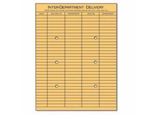 Universal Light Brown Kraft String & Button Interoffice Envelope - UNV63568 Universal Light Brown Kraft String & Button Interoffice Envelope - UNV63568