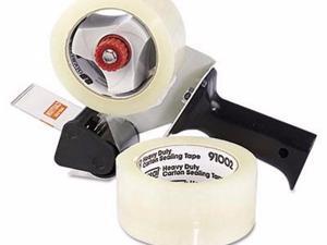 Universal One Heavy-Duty Box Sealing Tape with Dispenser - UNV91002 Universal One Heavy-Duty Box Sealing Tape with Dispenser - UNV91002