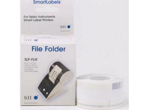 SEIKO SMART LABEL WHITE FILE FOLDER LABE - SLP-FLW SEIKO SMART LABEL WHITE FILE FOLDER LABE - SLP-FLW
