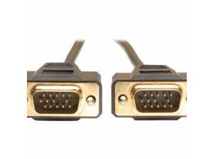 Tripp Lite 15Ft Vga Monitor Gold Cable Molded Shielded Hd15 M/M 15' - Vga Cable - 15 Ft - P512-015 Tripp Lite 15Ft Vga Monitor Gold Cable Molded Shielded Hd15 M/M 15' - Vga Cable - 15 Ft - P512-015