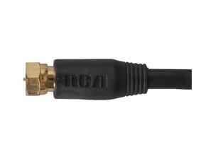 RG6 Coaxial Cable (6ft; Black) - VH606R RG6 Coaxial Cable (6ft; Black) - VH606R