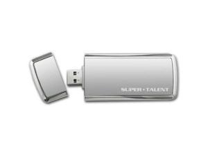 Super Talent 64 GB SuperCrypt USB3.0 Flash Drive (ST3U64SCS-64GB) - Gray