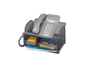 Safco Products Company SAF2160BL Mesh Telephone Stand- w- Drawer- 11-.75in.x9-.25in.- 7in.- Black Safco Products Company SAF2160BL Mesh Telephone Stand- w- Drawer- 11-.75in.x9-.25in.- 7in.- Black