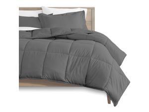 Bare Home Comforter Set - Goose Down Alternative - Ultra-Soft - Hypoallergenic - All Season Breathable Warmth