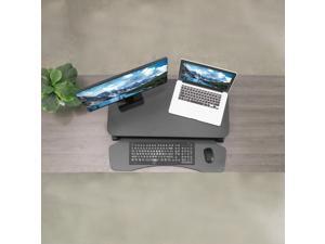 VIVO Black Height Adjustable Standing Desk Monitor Riser 32" Sit Stand Workstation Tabletop (DESK-V000K) VIVO Black Height Adjustable Standing Desk Monitor Riser 32" Sit Stand Workstation Tabletop (DESK-V000K)