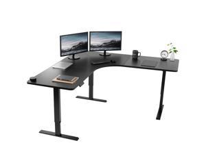 curved corner gaming desk