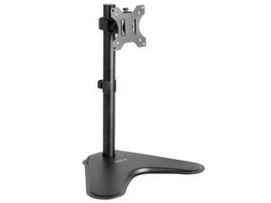 VIVO Black Single LCD Monitor Free-Standing Desk Stand, Adjustable Tilt, Fits 1 Screen (STAND-V001H)