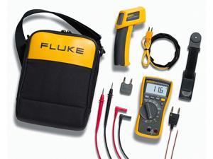 Fluke 116/62 Max+ 116 HVAC Multimeter and 62 MAX+ Infrared Thermometer Fluke 116/62 Max+ 116 HVAC Multimeter and 62 MAX+ Infrared Thermometer