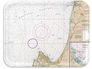 Trays4Us Monterey Bay Nautical Chart Birch Wood Veneer 16x12 inches (Large) TV/Serving Map Tray - 100+ Different Designs Trays4Us Monterey Bay Nautical Chart Birch Wood Veneer 16x12 inches (Large) TV/Serving Map Tray - 100+ Different Designs