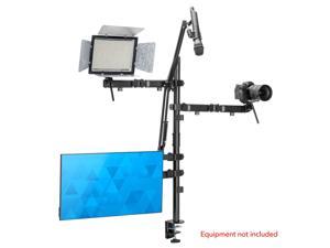 Mount-It! All-In-One Live Streaming Gaming Studio Camera Setup Stand | Twitch Youtube | Single Monitor