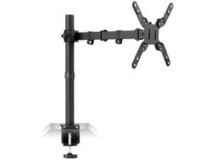Mount-It! Ultra-Wide Monitor Desk Mount | Fits Up to 42" Screens | Clamp and Grommet Base