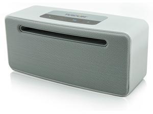 Turcom X-BASS DUAL DRIVER 10 WATT BLUETOOTH SPEAKER, BRUSHED ALUMINUM Turcom X-BASS DUAL DRIVER 10 WATT BLUETOOTH SPEAKER, BRUSHED ALUMINUM