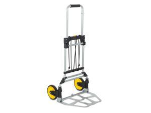 Mount-It! Folding Hand Truck and Dolly with Telescoping Handle | 264 Lb Capacity Mount-It! Folding Hand Truck and Dolly with Telescoping Handle | 264 Lb Capacity