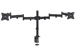 Mount-It! Dual Ultrawide Monitor Mount | Fits Up to 38" Screens | Full Motion Arms