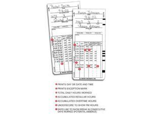 AMANO BR MRX-35 - 50/PK WK/BIWKLY CARDS AMANO BR MRX-35 - 50/PK WK/BIWKLY CARDS
