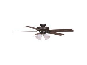 Hampton Bay Brookhurst 52 In Indoor Oil Rubbed Bronze Ceiling Fan