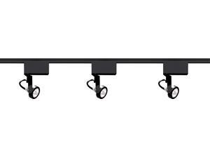 Nuvo TK315 Black 3 Light - MR16 - Gimbal Ring Track Kit - Low Voltage Nuvo TK315 Black 3 Light - MR16 - Gimbal Ring Track Kit - Low Voltage