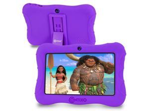 Contixo V9-3-32 7 Inch Kids Tablet, 2GB RAM 32 GB ROM, Android 10 Tablet, Educational Tablets for Kids, Parental Control Pre Installed Learning Game Apps WiFi Bluetooth Tablets for Kids, Purple