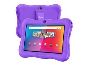 Contixo V9 Kids Tablet 7 Inch HD Display 32GB Storage Bluetooth WiFi Dual Cameras Parental Control Silicone Protective Case and 50 Disney eBooks Included 2023 Sep New Version Purple
